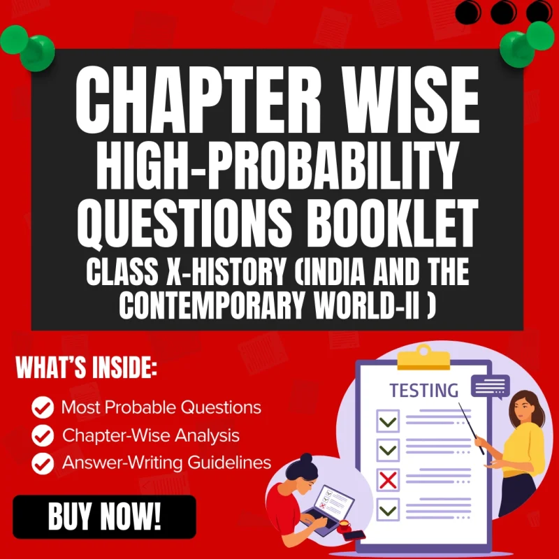 Most Probable Questions Booklet – Class 10 History Chapter 3: The Making of a Global World