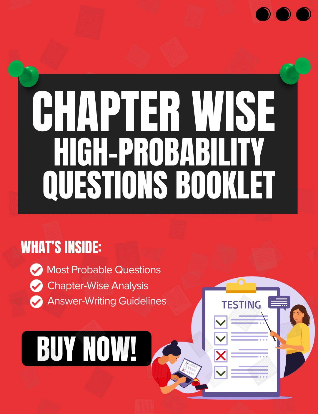 Chapter-Wise High-Probability Questions Booklet
