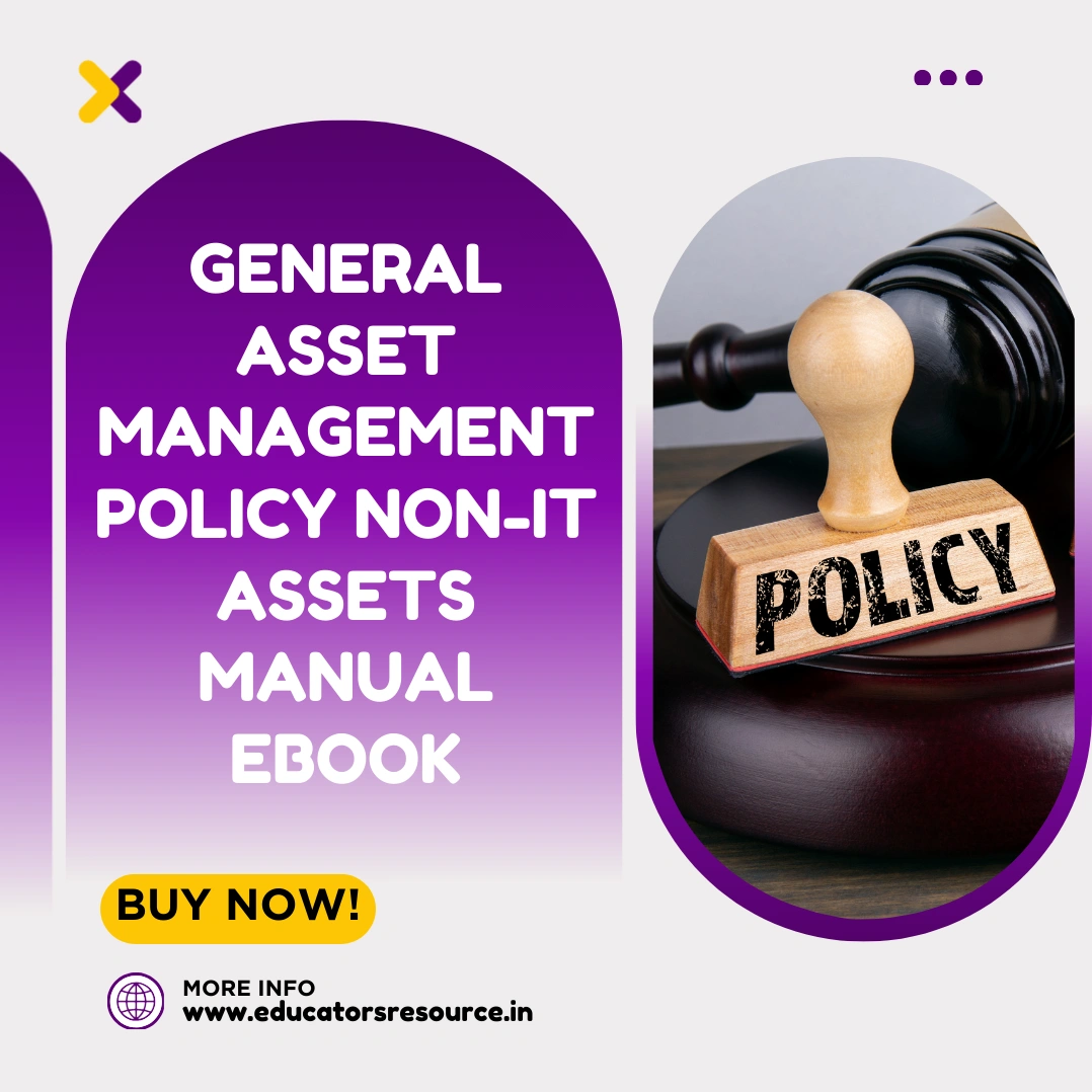 General Asset Management Policy Non-IT Assets Manual eBook