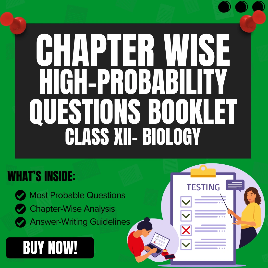 Most Probable Questions Booklet – Class 12 Biology Chapter 11 : Organisms and Populations