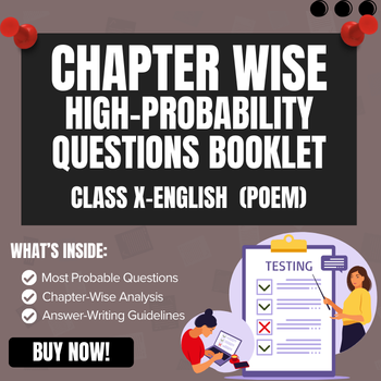 Most Probable Questions Booklet – Class 10 English (Poem) Chapter 2: Fire and Ice